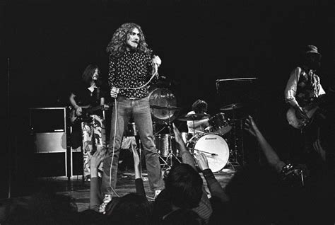 Led Zeppelin Playing Live At Madison Square Garden For The St Time Sept Years