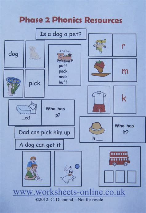 Phase 2 Phonics Resources For Teachers Parents And Tutors Of Children