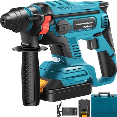 Vevor Electric Rotary Hammer Sds Cordless Drill Functions Variable