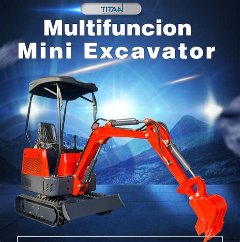 China Mining Grab Shovel Titan Mini Excavator With Grabber Crawler