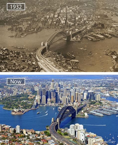 15 Before And After Pics Of The Iconic Cities Around The World Demilked