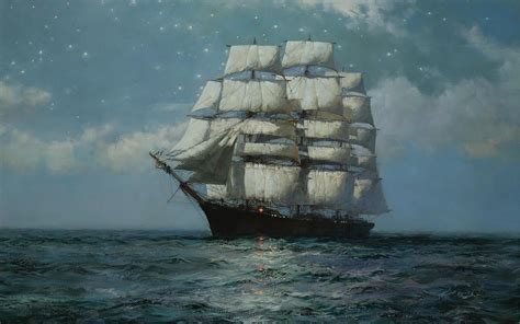 41 Clipper Ship Wallpaper