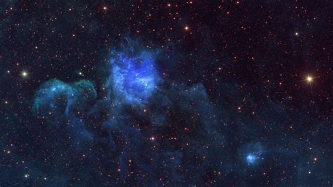 Download Wallpaper 3840x2160 Nebula Stars Space Blue 4k