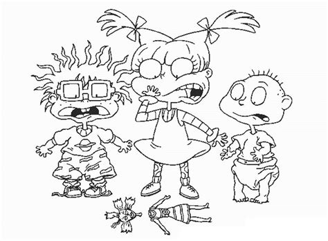 Dibujos De Rugrats Dibujos Animados Para Colorear P Ginas