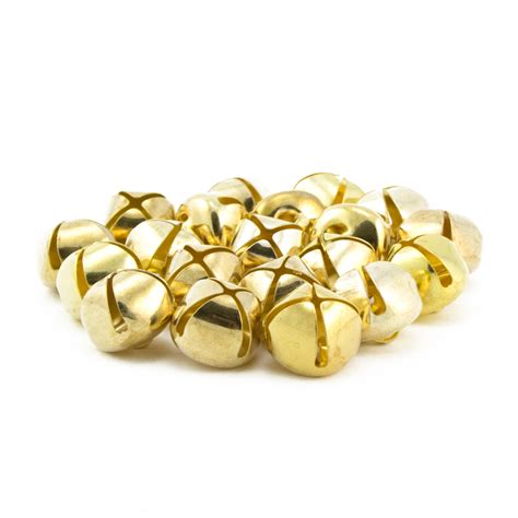 58 Inch 16mm Gold Jingle Bells Bulk