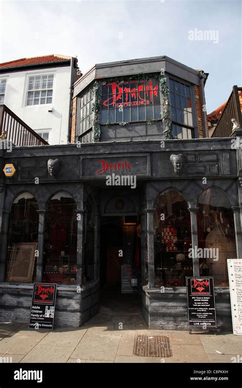 Bram Stokers Dracula Experience Whitby North Yorkshire England Uk