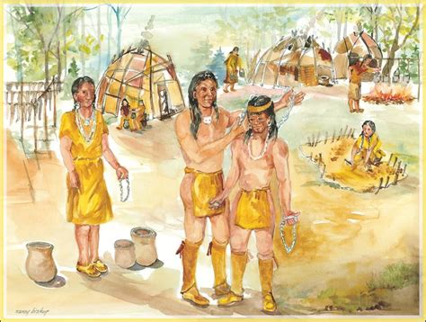 Woodland Period Indians Late Woodland Phmc Pennsylvania Archaeology Woodland