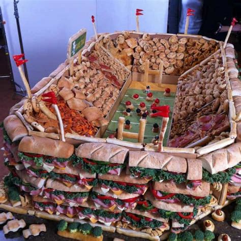 Epic Super Bowl Food Displays For Superbowl 50