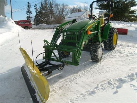 Snow Plows For Small Vehicles The Garden Tractor Eden Lawn Care And