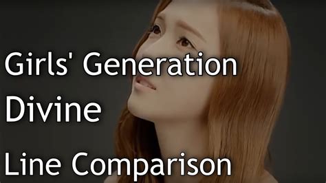 Girls Generation Snsd Divine Without Jessica Line Comparison My Xxx Hot Girl