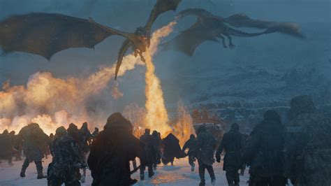 From Fire To Ice Season 7s Game Of Thrones Dragons Vfx Voice