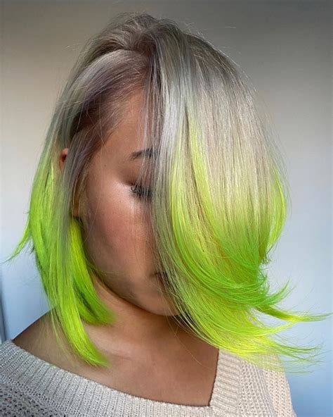 Lime Green Hair Dye Youre Getting Better And Better Weblogs