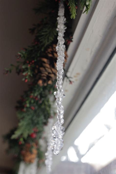 Beaded Icicles Super Easy Holiday Christmas Winter Craft For Kids