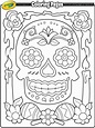 Printable Dia De Los Muertos Coloring Pages - Printable Templates