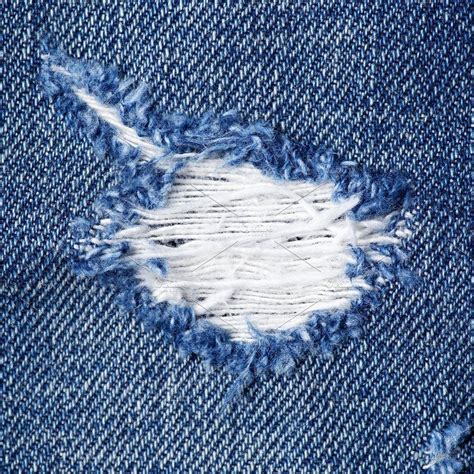 Ripped Jeans Denim Texture Ripped Jeans Denim Background