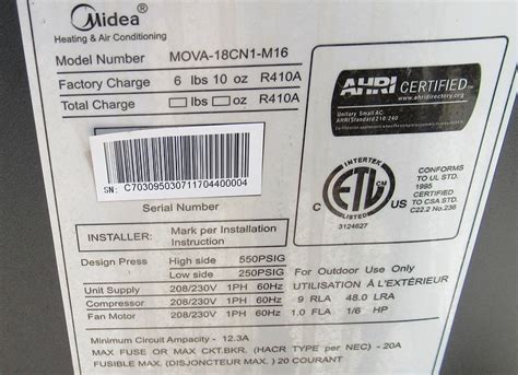 Midea Heat Pump Model Serial Decoder Inspecting Hvac Systems