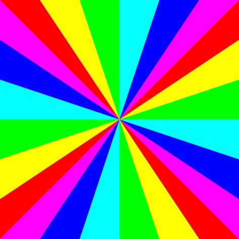 Download Rainbow Colors Circular Symmetry Royalty Free Vector
