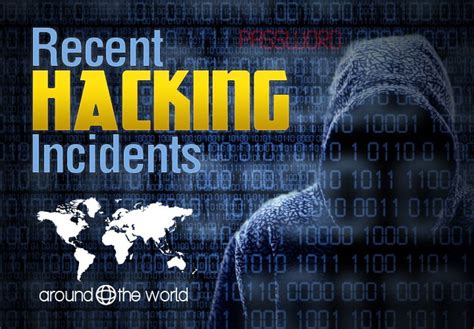 Recent Hacking Incidents Around The World Around The World