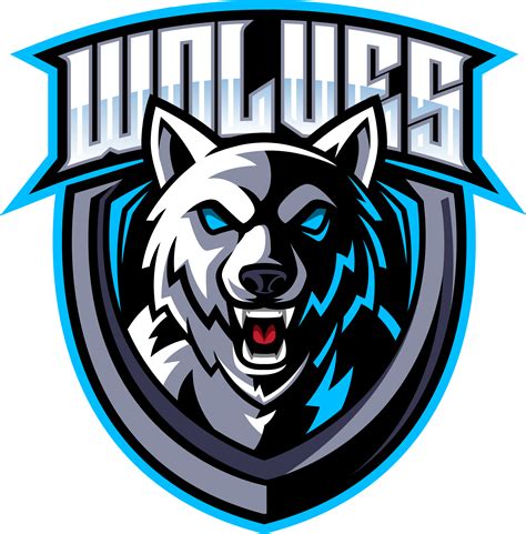 Wolf Head Logo Mascot Emblem Wolf Clipart Wolf Black Png And Vector
