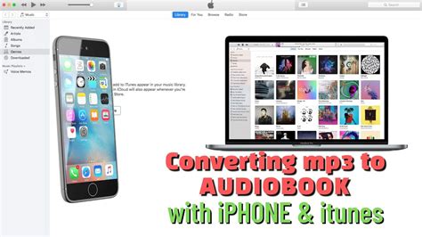 Tutorial Create Audiobook From Mp3 On Iphone And Itunes Youtube