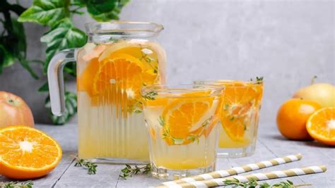 Agua De Mandarina Con Menta La Receta Refrescante Que Necesitas Probar