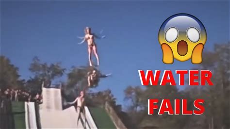 Best Water Slide Fails Ever Try Not To Laugh Funny Water Videos Youtube