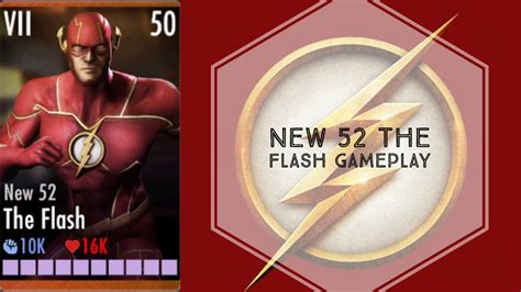 Injustice Gods Among Us New 52 The Flash Gameplay Elite