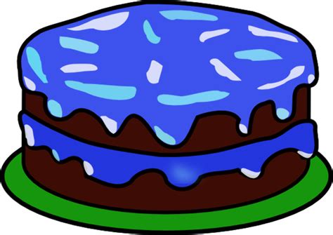Download High Quality Cake Clipart Blue Transparent Png
