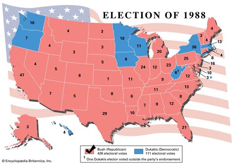 A History Of U S Presidential Elections In Maps Britannica