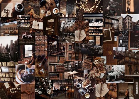 Brown Aesthetic Wallpaper Collage See More Ideas About Collage