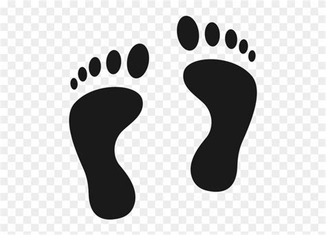 Footprint Clip Art Foot Print Logo Free Transparent Png Clipart