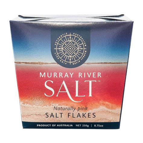 Murray River Salz Pink Salt Flakes 250g Genusslandde