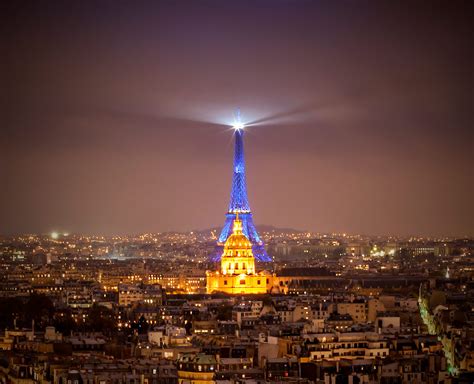 La Plus Belle Vue Sur Paris De Nuit Panorama Sur Paris