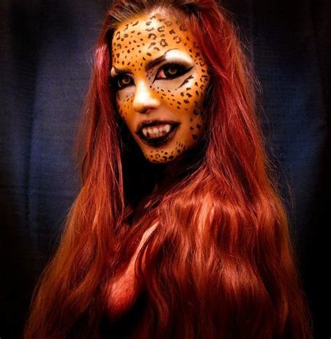 the cheetah dc cosplay cheetah makeup cheetah costume cheetah dc comics