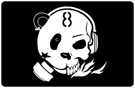 Panda Skull By Nekokawai On Deviantart