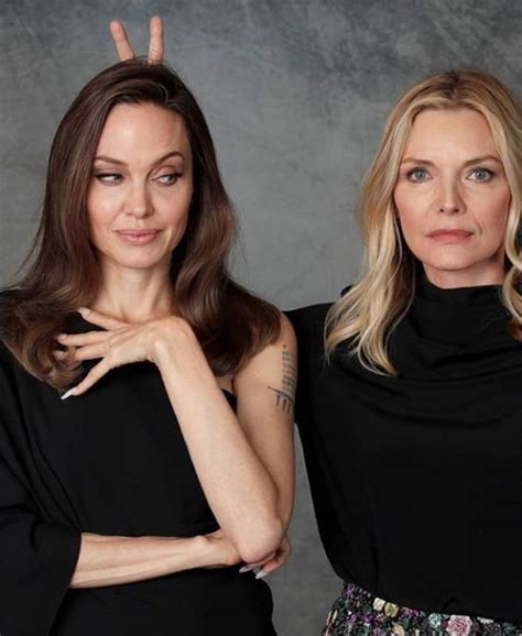 Angelina Jolie And Michelle Pfeiffer Photos For Maleficent 2 Nd Movie