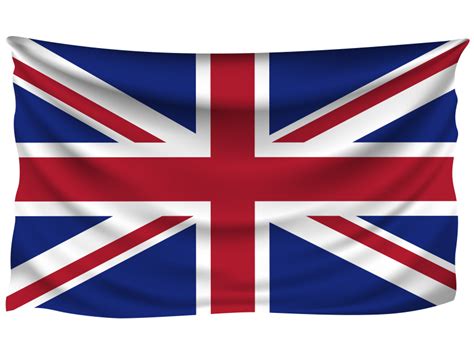 Uk Wrinkled Flag Png Transparent Image