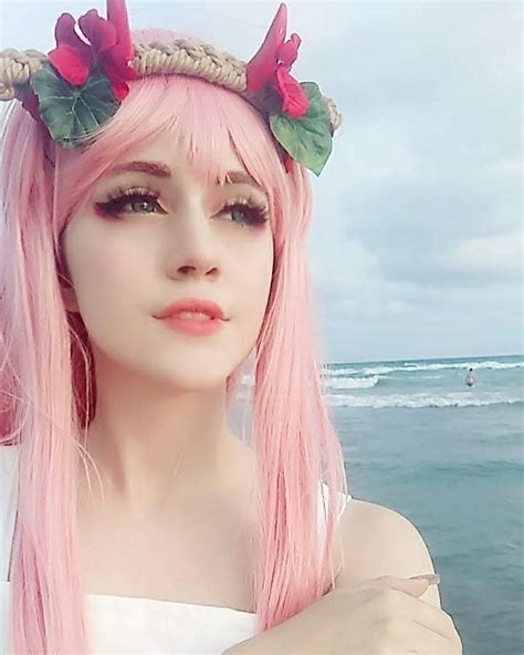 Zero Two Beach Shoot Cosplay Amino