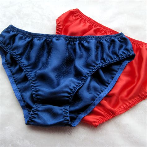 New Plus Size Panties 100 Mulberry Silk Men Pure Silk Breathable Briefs Lxlxxl Free Shipping