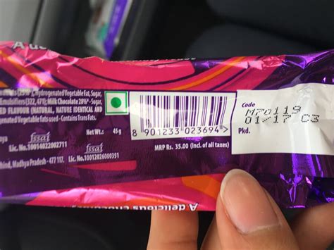 Mondelez India Foods Cadbury India — Live Worm In Chocolate
