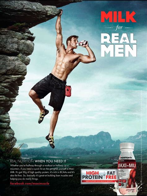 Great Advert Real Man Hegemonic Masculinity Muscular Men