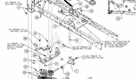 Troy Bilt 13AQA2KA011 Super Bronco 54 FAB (2017) Parts Diagram for Drive