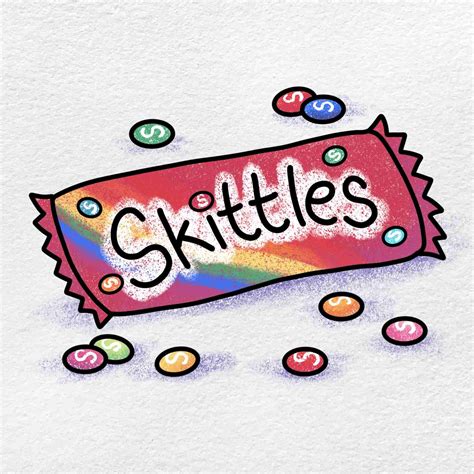 How To Draw Skittles Helloartsy