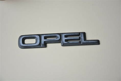 original opel rear nameplate plastic sign logo badge emblem oem genuine factory opeloemfactory