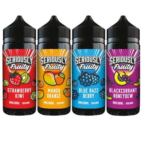 seriously fruity by doozy vape co 100ml legion of vapers