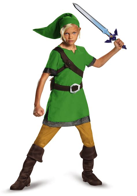 Boys Classic Link Legend Of Zelda Costume