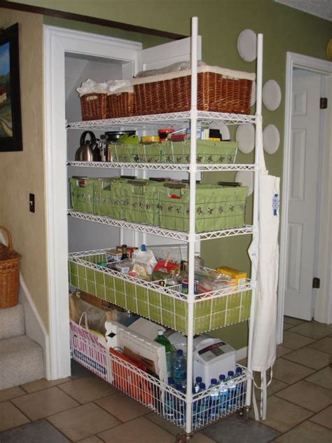 The pantry is among the most neglected places in the home. Rolling Pantry, This was an odd closet under the stairs ...