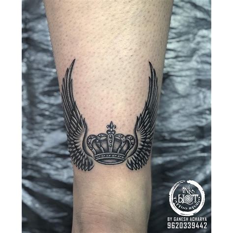 We did not find results for: Custom free hand tattoo with #Crown and #Wings. we give ...