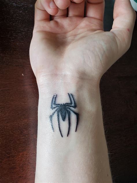 Details More Than 79 Spider Man Logo Tattoo Super Hot Ineteachers