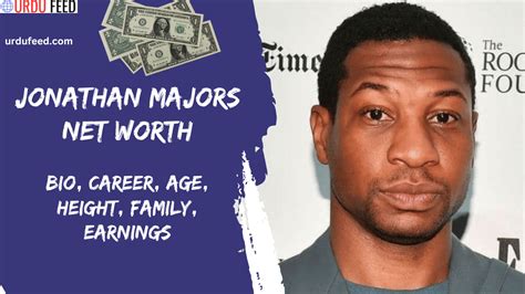 Jonathan Majors Net Worth 2023 Bio Career Age Height